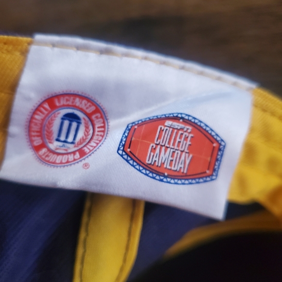 Michigan Wolverines Embroidered‎ Adjustable Cap/Hat, ESPN College Game Day - Picture 9 of 10